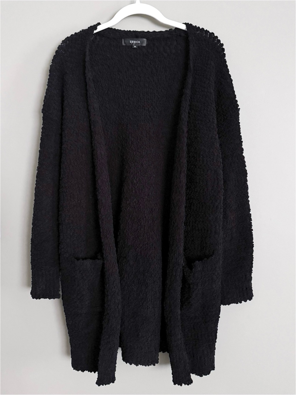ZESICA Oversized Cozy Cardigan Pockets Women’s Size Medium